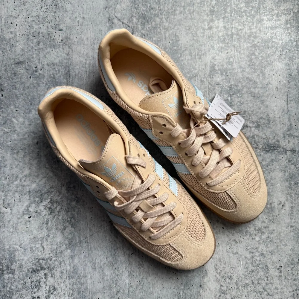 adidas Originals Samba OG "Sand Strata/Sky Tint" 8.5 - Picture 2 of 6